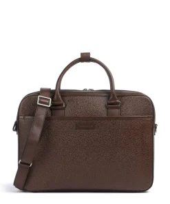 Tiger of Sweden Business- & Laptop Bags-Burin Briefcase 16″ grained cow leather