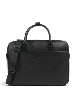 Tiger of Sweden Business- & Laptop Bags-Burin Briefcase 16″ grained cow leather