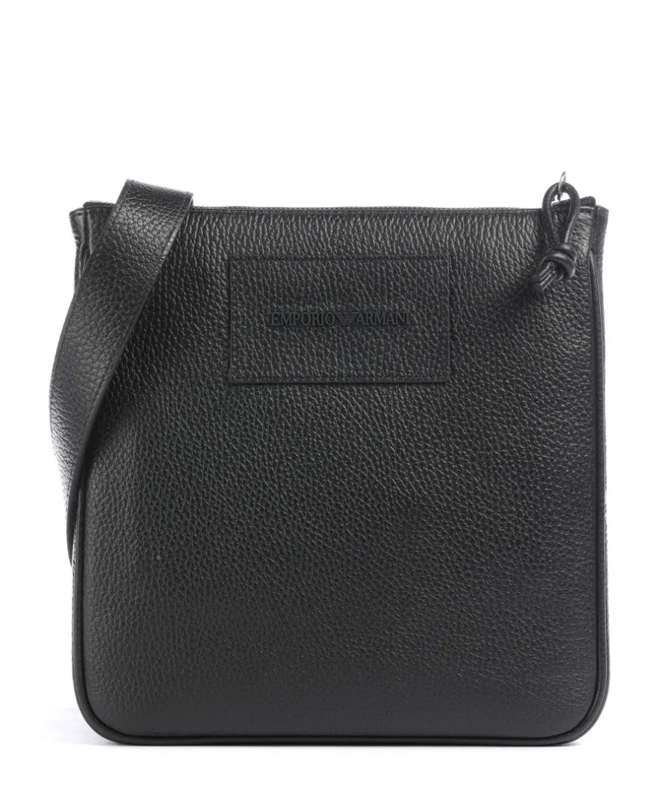 Emporio Armani Crossbody Bags-Business Crossbody bag grained cow leather