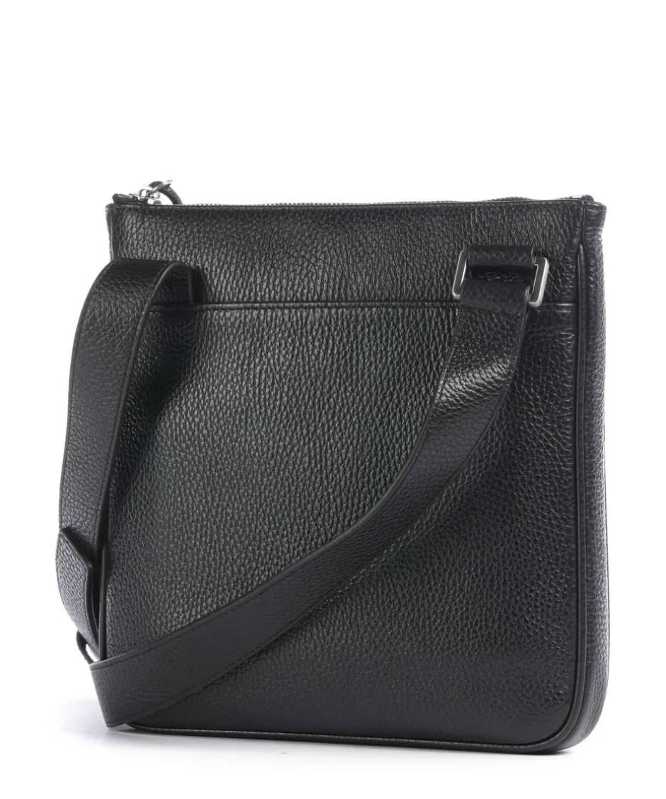 Emporio Armani Crossbody Bags-Business Crossbody bag grained cow leather