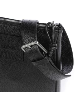 Emporio Armani Crossbody Bags-Business Crossbody bag grained cow leather