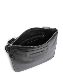 Emporio Armani Crossbody Bags-Business Crossbody bag grained cow leather