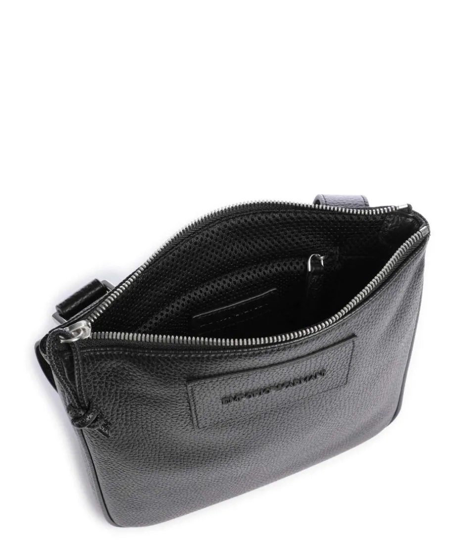 Emporio Armani Crossbody Bags-Business Crossbody bag grained cow leather