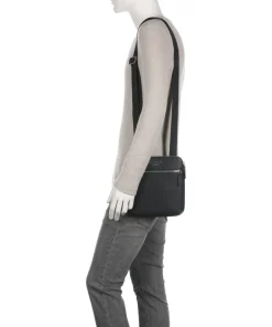 Emporio Armani Crossbody Bags-Business Regenerated Crossbody bag imitation leather