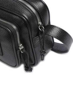 Emporio Armani Crossbody Bags-Business Regenerated Crossbody bag grained cow leather