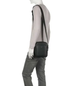 Emporio Armani Crossbody Bags-Business Regenerated Crossbody bag imitation leather