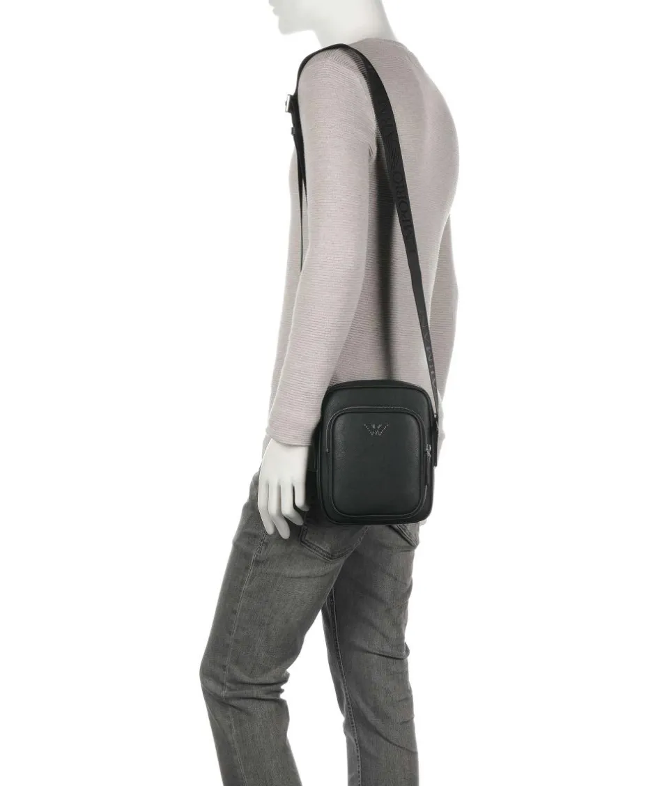 Emporio Armani Crossbody Bags-Business Regenerated Crossbody bag imitation leather