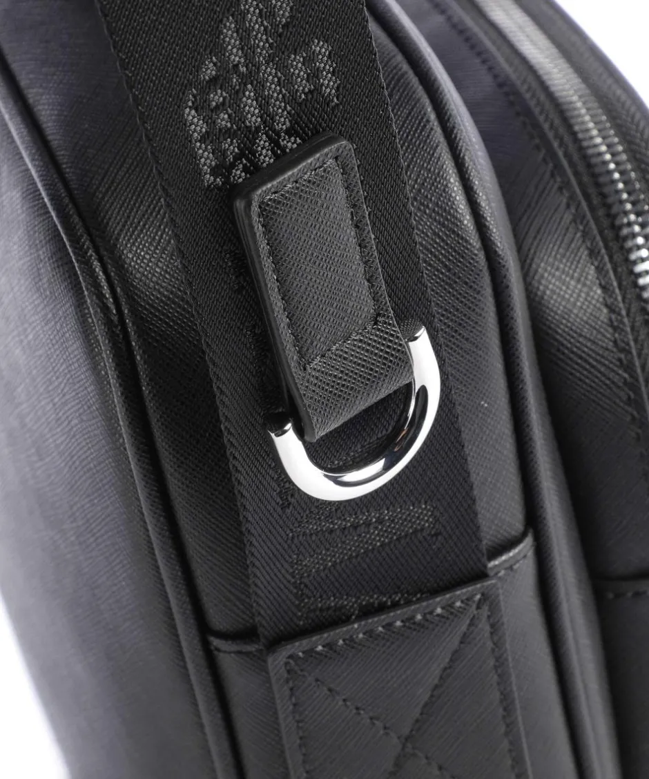 Emporio Armani Crossbody Bags-Business Regenerated Crossbody bag imitation leather