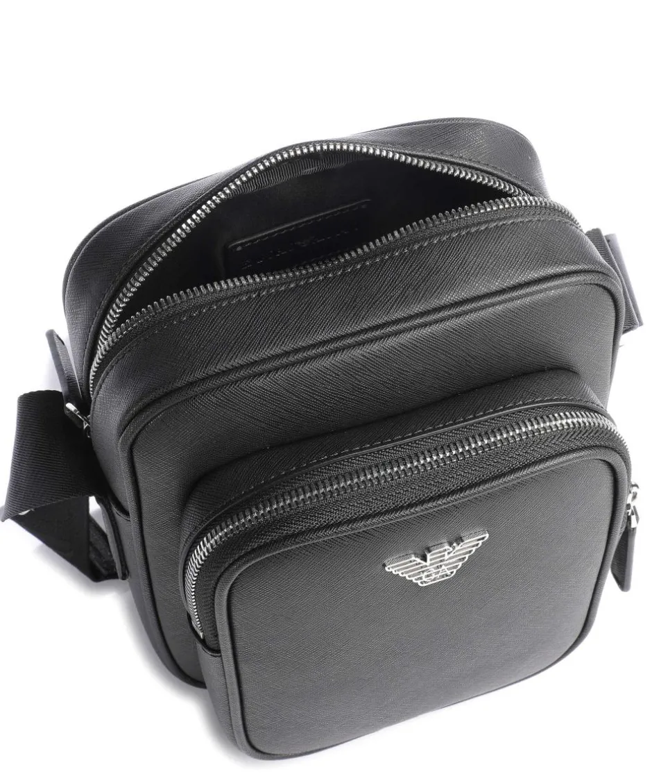 Emporio Armani Crossbody Bags-Business Regenerated Crossbody bag imitation leather