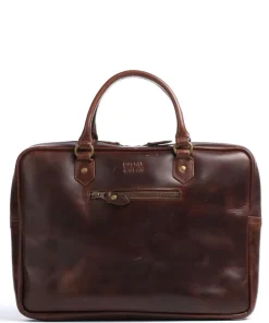 Buckle & Seam Business- & Laptop Bags-Cali Briefcase 14″ cow leather
