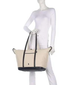 Polo Ralph Lauren Tote Bags-Canvas Large Tote bag canvas