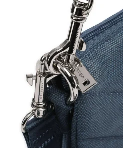 Lancaster Clutch & Evening Bags|Shoulder Bags-Canvas Matelassé Shoulder bag canvas
