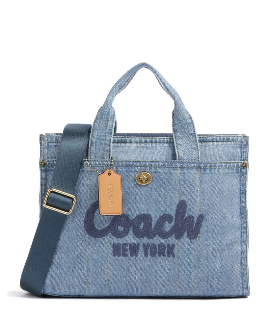 Coach Tote Bags|Handbags-Cargo Denim Handbag cotton