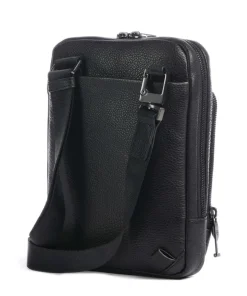 Piquadro Crossbody Bags-Carl Crossbody bag 10″ grained cow leather