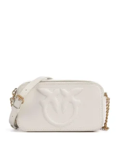 Pinko Clutch & Evening Bags|Crossbody Bags-Carrie Crossbody bag grained cow leather