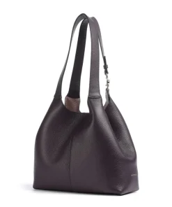Coccinelle Shoulder Bags|Hobo Bags-C-Easy Hobo bag grained cow leather