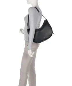 Coccinelle Shoulder Bags|Hobo Bags-C-Easy Hobo bag grained leather