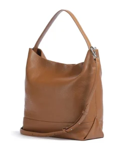 Tiger of Sweden Shoulder Bags|Hobo Bags-Cesano Hobo bag 15″ fine grain cow leather