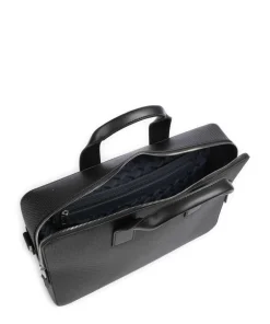 Lacoste Business- & Laptop Bags-Chantaco Briefcase 14″ embossed cow leather
