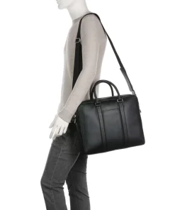 Le Tanneur Business- & Laptop Bags-Charles Briefcase 14″ smooth leather