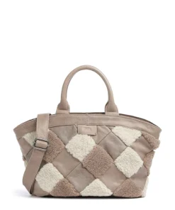 FredsBruder Handbags|Crossbody Bags-Check My Bag Handbag faux fur, leather