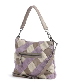 FredsBruder Shoulder Bags-Check My Bag Hobo bag grained leather
