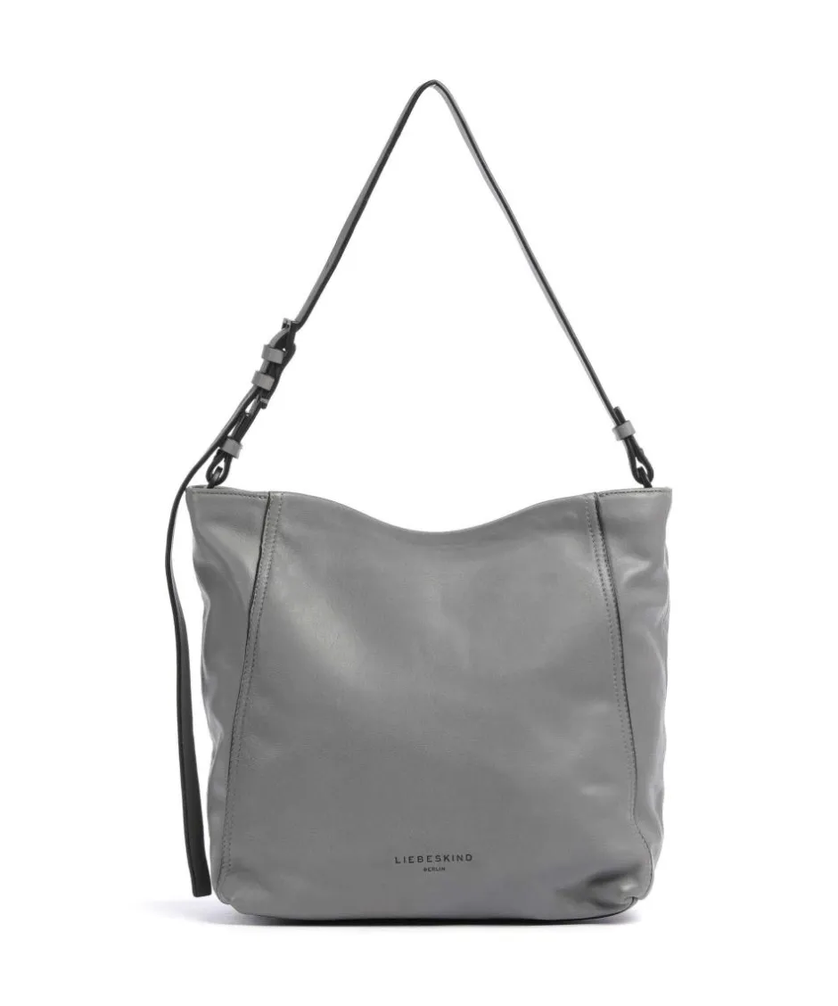 Liebeskind Shoulder Bags|Hobo Bags-Chudy Sheep Natural M Hobo bag sheepskin leather
