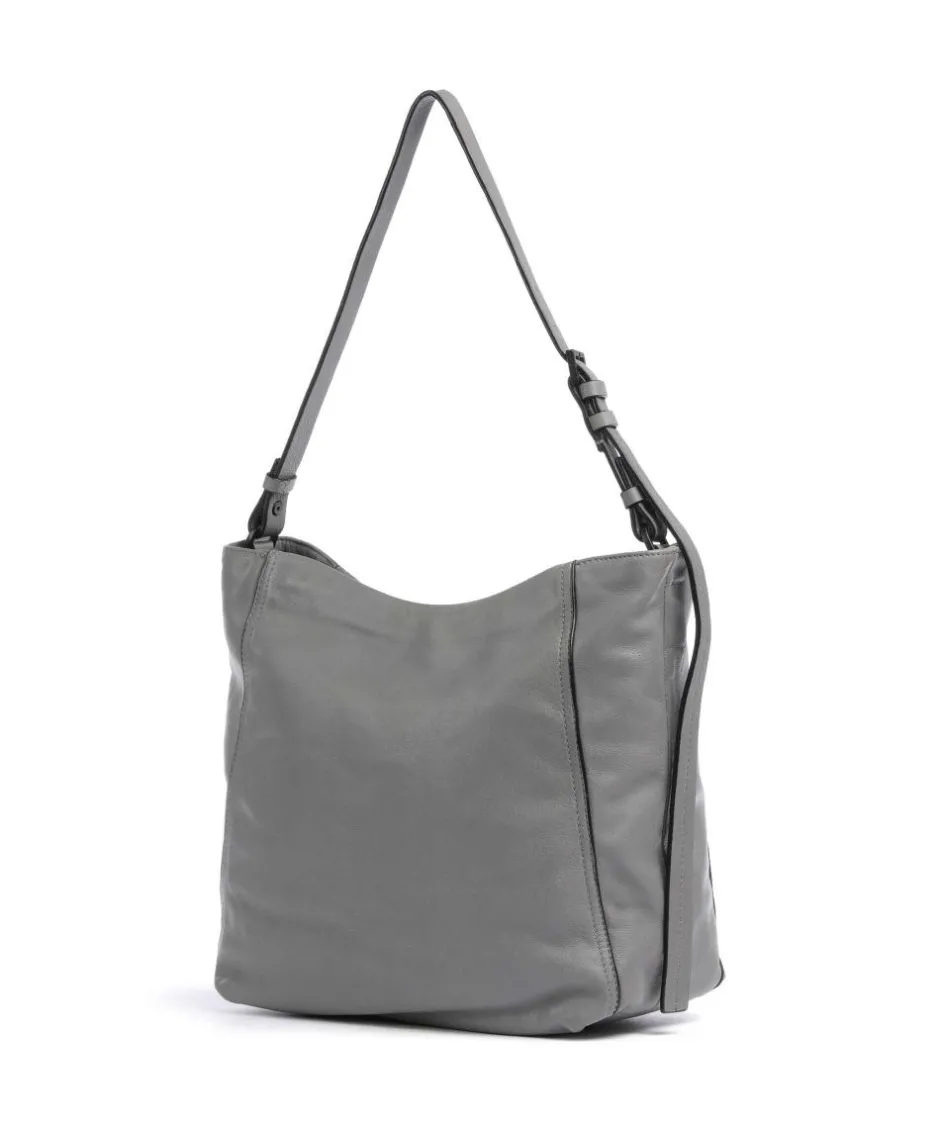 Liebeskind Shoulder Bags|Hobo Bags-Chudy Sheep Natural M Hobo bag sheepskin leather