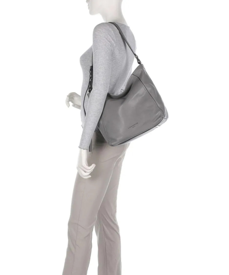 Liebeskind Shoulder Bags|Hobo Bags-Chudy Sheep Natural M Hobo bag sheepskin leather