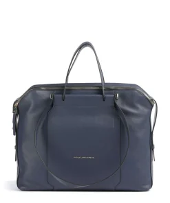Piquadro Business- & Laptop Bags-Circle Briefcase 14″ fine grain cow leather