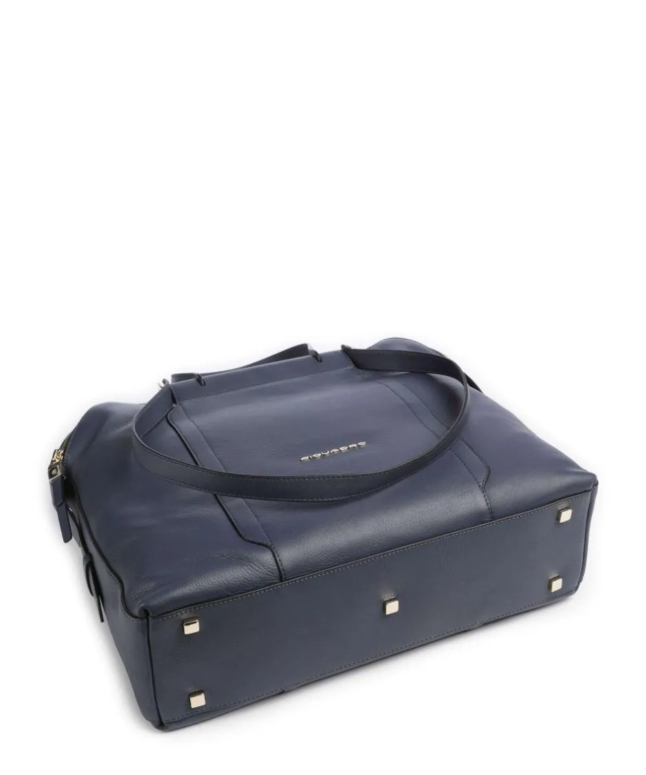 Piquadro Business- & Laptop Bags-Circle Briefcase 14″ fine grain cow leather