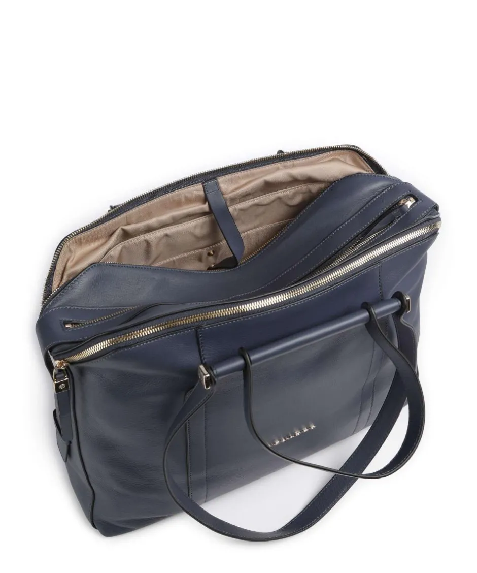 Piquadro Business- & Laptop Bags-Circle Briefcase 14″ fine grain cow leather