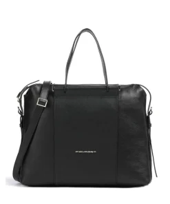 Piquadro Business- & Laptop Bags-Circle Briefcase 14″ grained leather