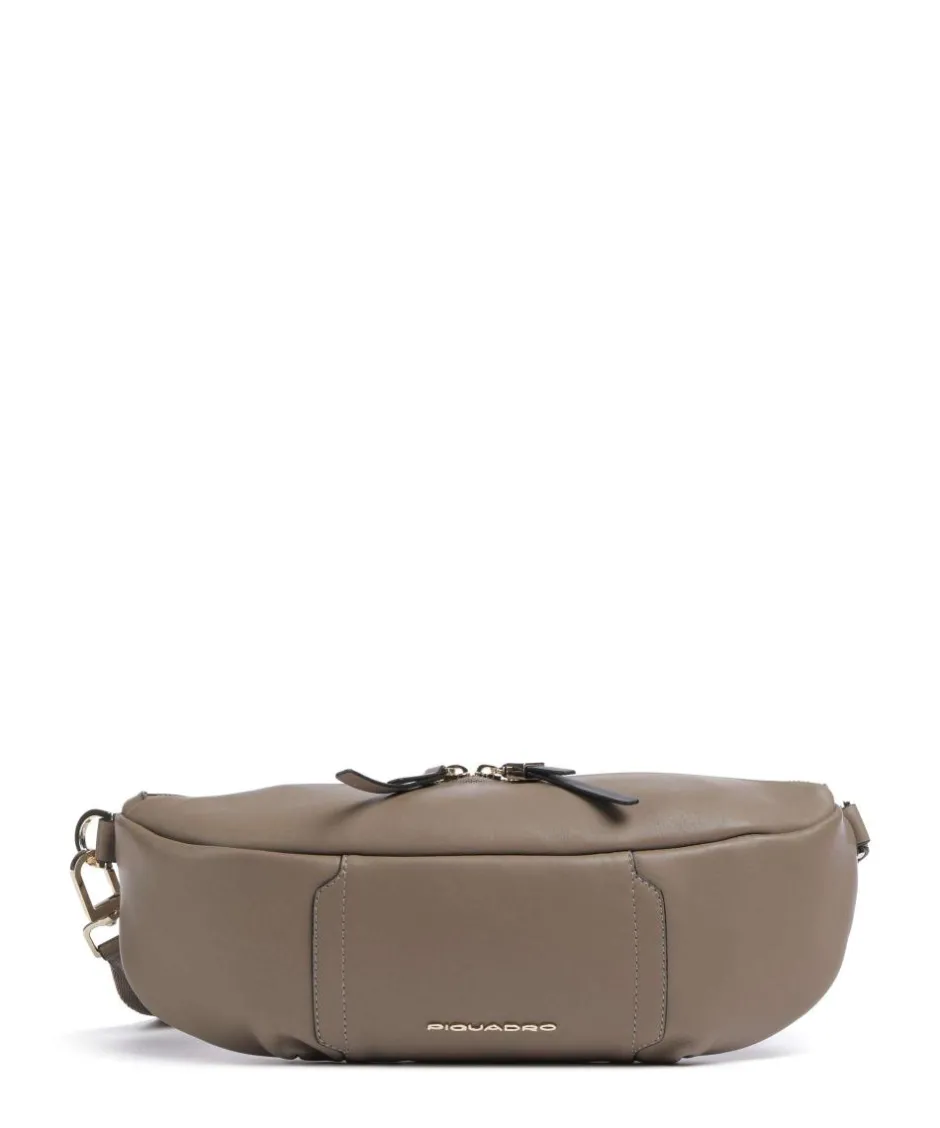 Piquadro Fanny Packs|Handbags-Circle Crossbody bag fine grain cow leather