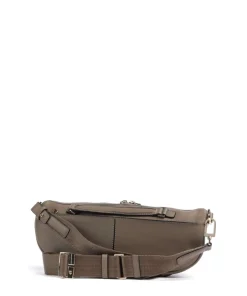 Piquadro Fanny Packs|Handbags-Circle Crossbody bag fine grain cow leather