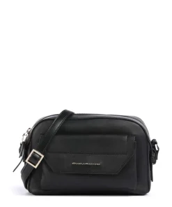 Piquadro Crossbody Bags-Circle Crossbody bag fine grain cow leather