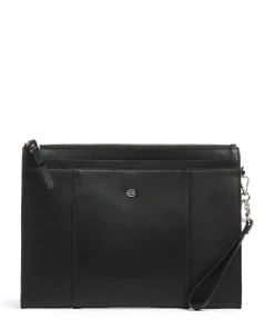 Piquadro Business- & Laptop Bags-Circle Tablet case 10″ fine grain cow leather