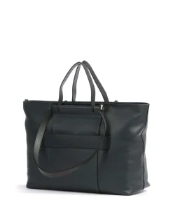 Piquadro Tote Bags|Handbags-Circle Tote bag 15″ fine grain cow leather