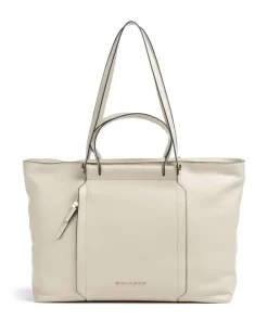 Piquadro Tote Bags|Handbags-Circle Tote bag 15″ fine grain cow leather