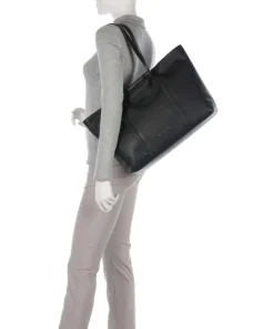 Piquadro Tote Bags-Circle Tote bag 15″ fine grain cow leather