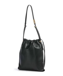 Pinko Shoulder Bags|Hobo Bags-Classic Slouchy Bucket bag fine grain cow leather