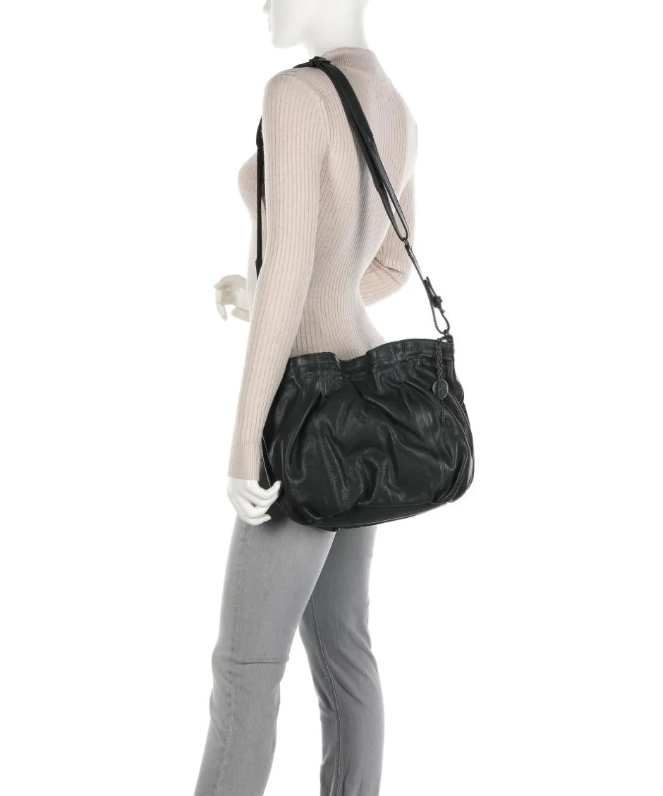 Aunts & Uncles Shoulder Bags-Coffee Klatsch Hannah Shoulder bag grained leather