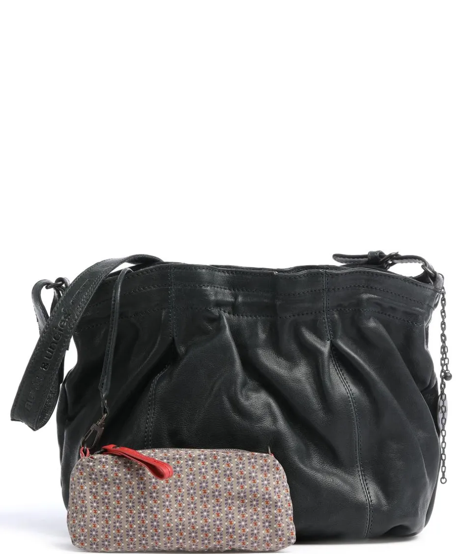 Aunts & Uncles Shoulder Bags-Coffee Klatsch Hannah Shoulder bag grained leather