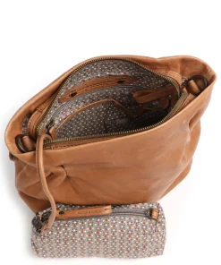 Aunts & Uncles Crossbody Bags-Coffee Klatsch Robin Crossbody bag fine grain leather