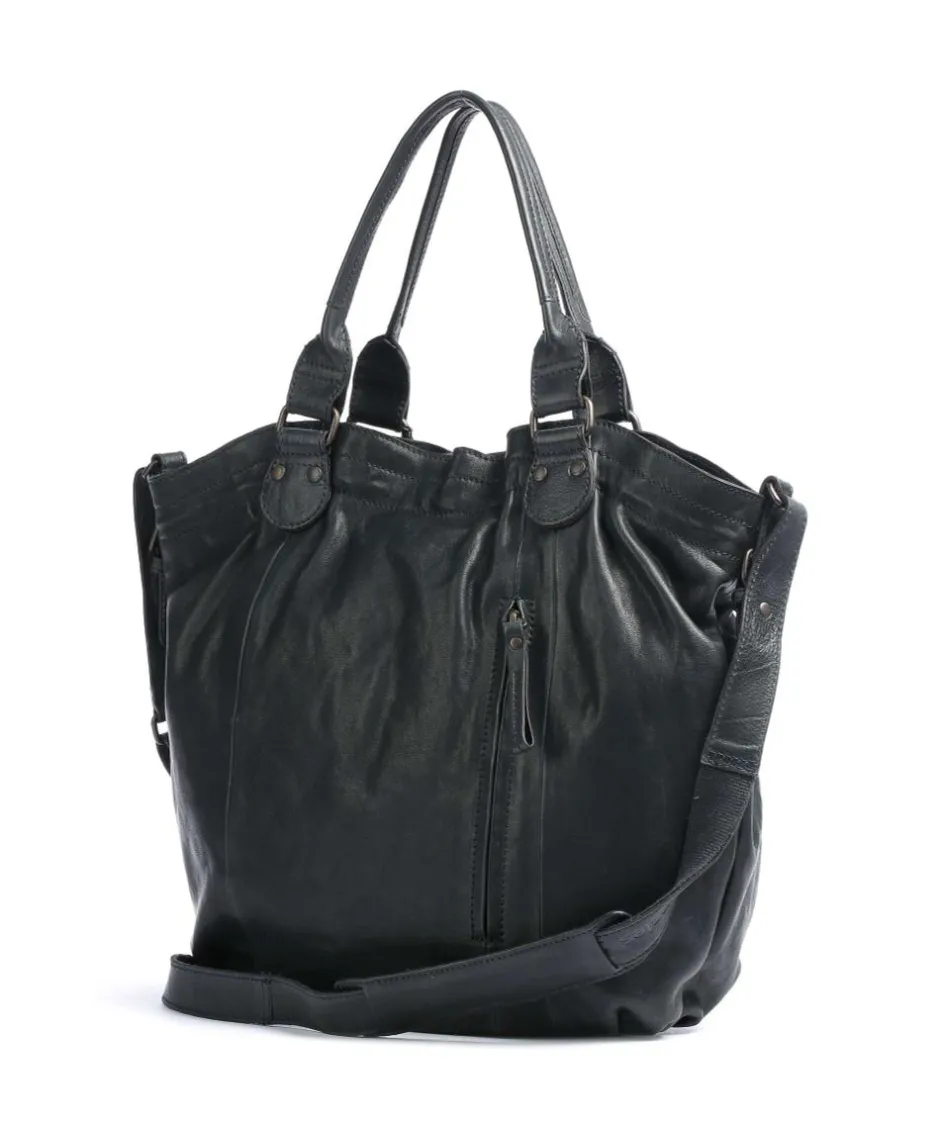 Aunts & Uncles Tote Bags-Coffee Klatsch Susan Tote bag grained leather