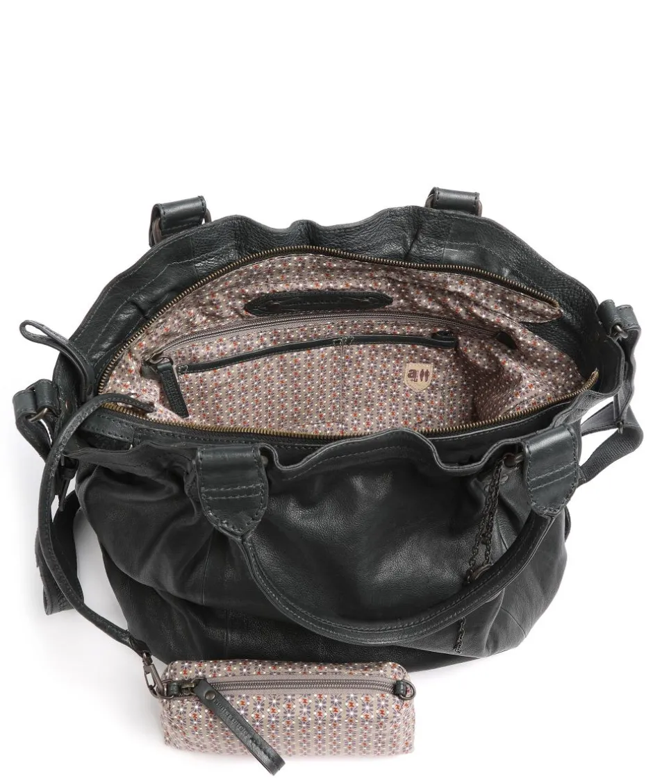Aunts & Uncles Tote Bags-Coffee Klatsch Susan Tote bag grained leather