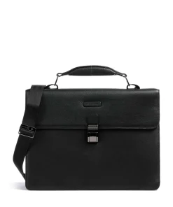 Piquadro Business- & Laptop Bags-Collezione Modus Restyling Briefcase 15″ grained cow leather