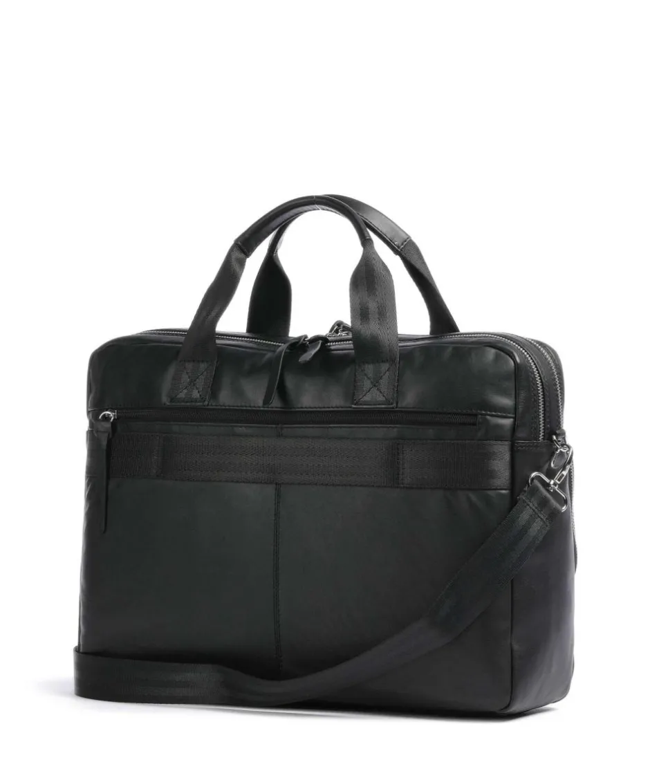 Bugatti Business- & Laptop Bags-Comet Briefcase 15″ fine grain cow leather