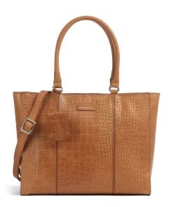 Burkely Tote Bags-Cool Colbie Tote bag 14″ embossed leather
