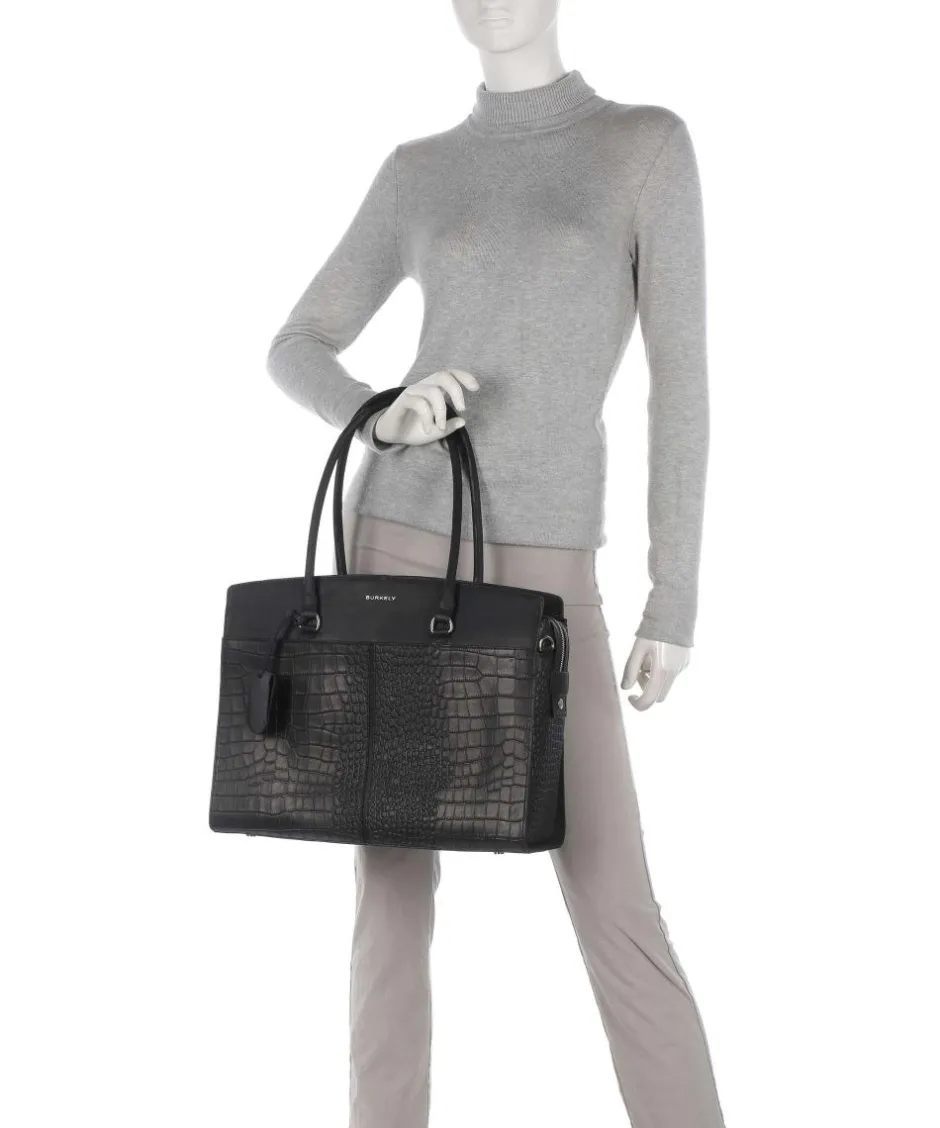 Burkely Tote Bags-Cool Colbie Tote bag 15″ embossed leather
